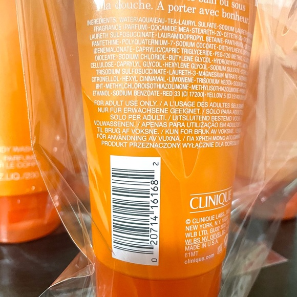 NWOT Clinique Happy Body Wash, 6.7oz - Picture 6 of 10